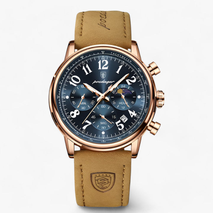 Levoire | Montre Avec Cadran En Acier Et Bracelet En Silicone Durable
