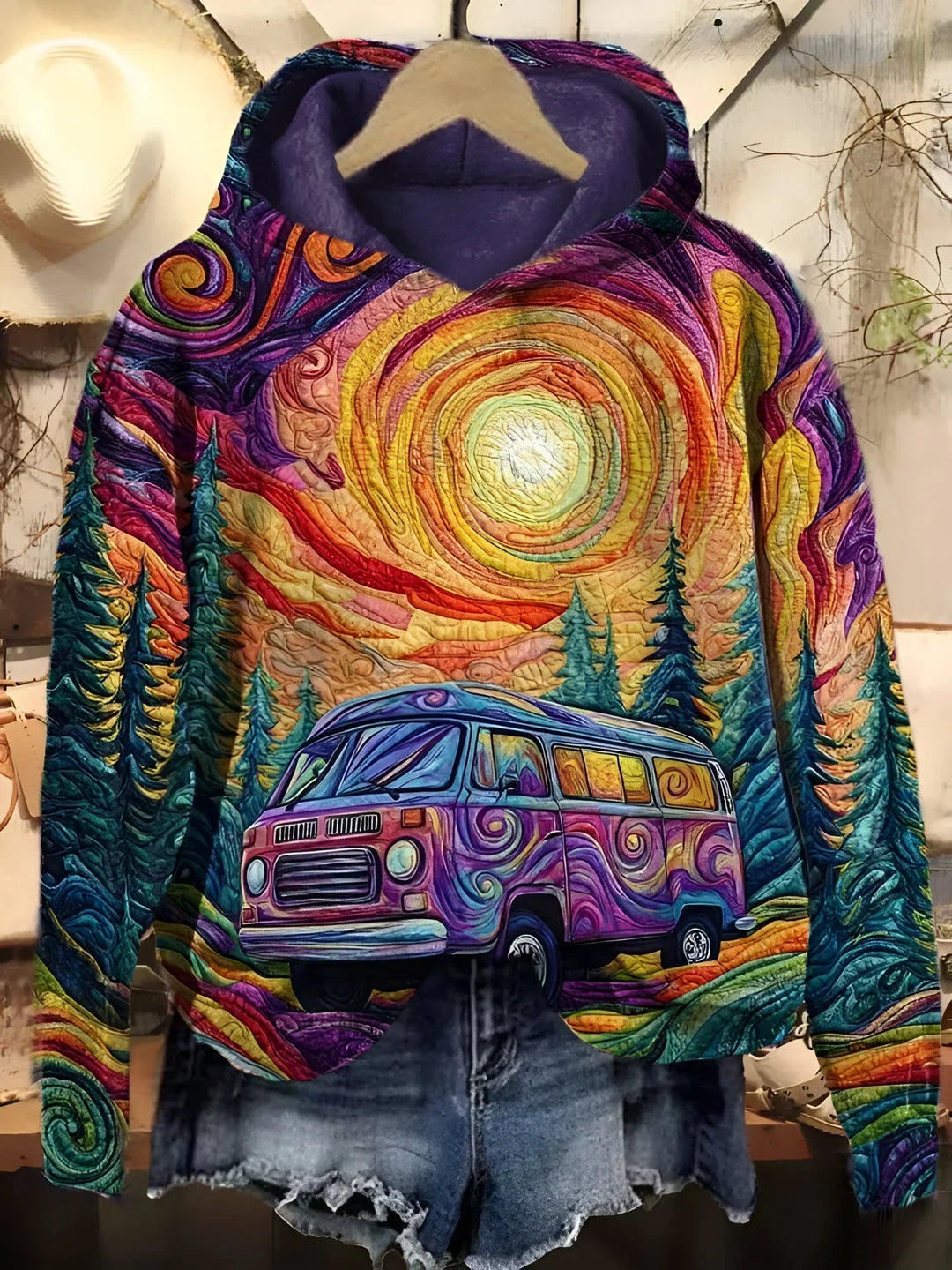 Levoire | Sweat À Capuche Retro Roadtrip