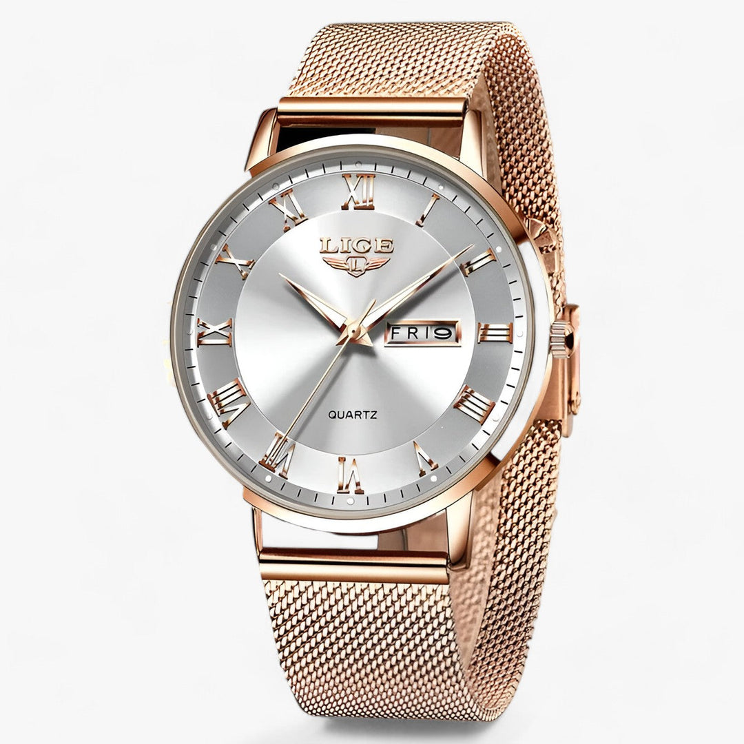 Levoire | Élégante Montre En Maille Acier