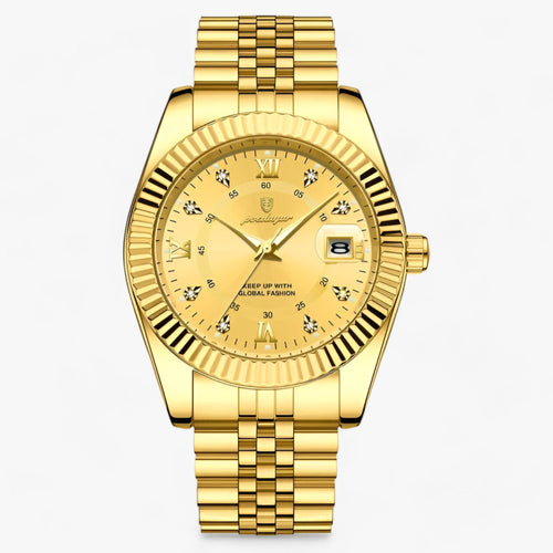 Levoire | Montre Ronde Pour Hommes En Acier Inoxydable