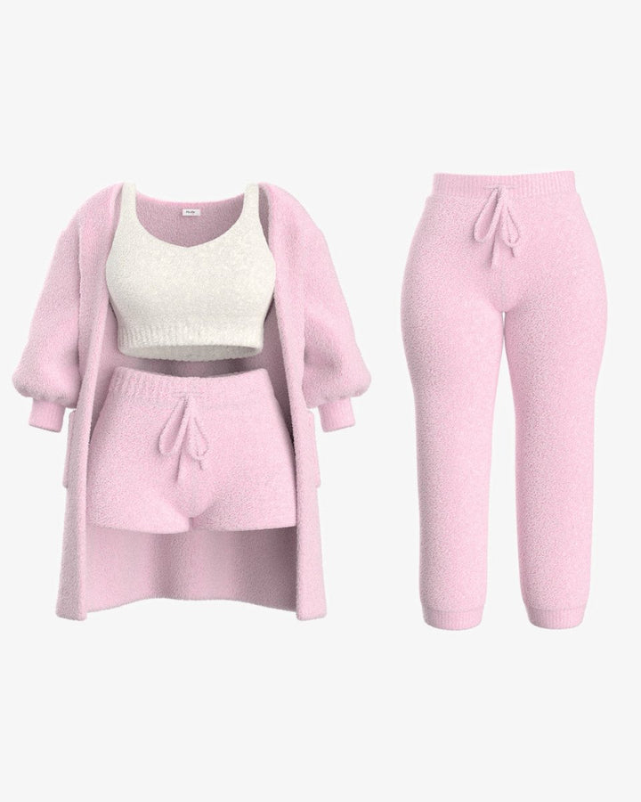 Levoire | Ensemble Douillet 4 pièces Rose