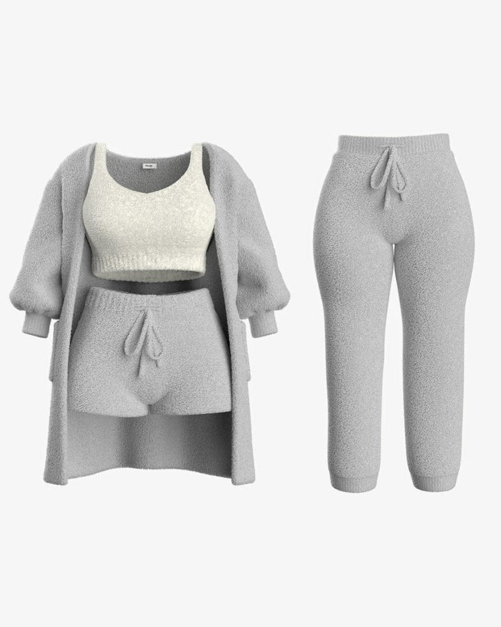 Levoire | Ensemble Douillet 4 pièces Gris