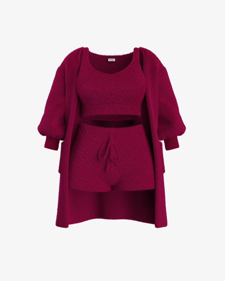 Levoire | Ensemble Douillet 3 Pièces Rouge