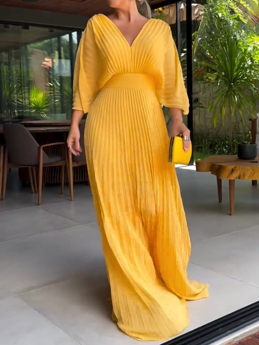 Levoire | Robe Côtelée En V