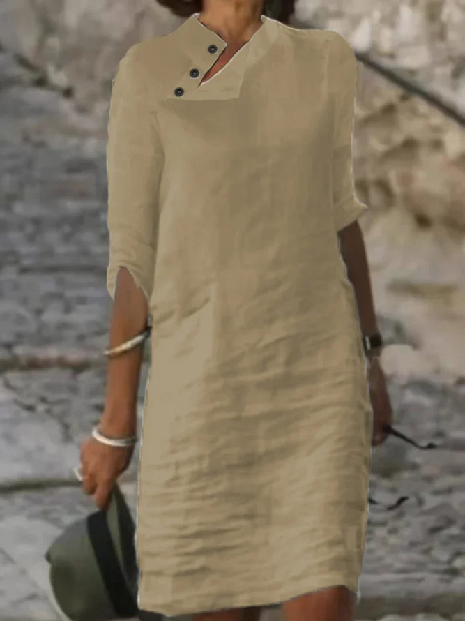 Levoire | Robe à V Khaki