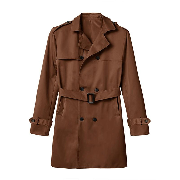 Levoire | Trench-Coat Long À Ceinture