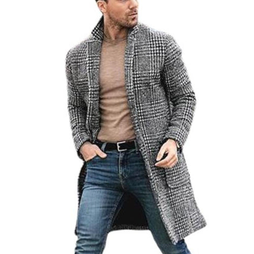 Levoire | Manteau À Carreaux Pour Hommes