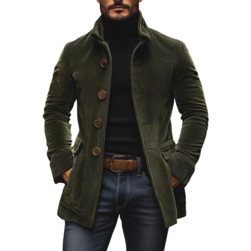Levoire | Veste élégante arméen vert
