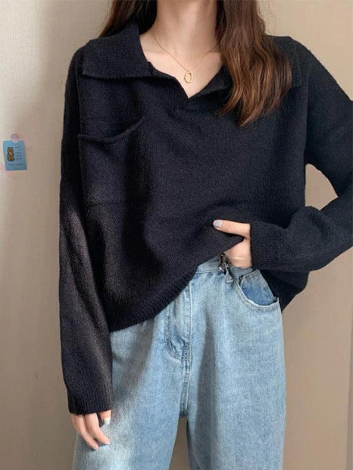 Levoire | Pull Court En Tricot Avec Poches