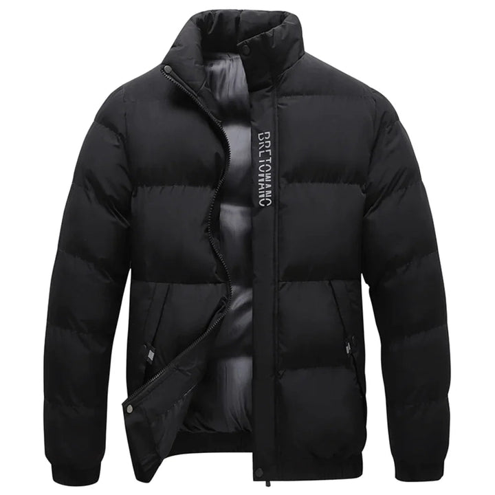 Levoire | Veste Chaude À Manches Longues Avec Fermeture Éclair Noir