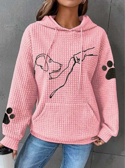 Levoire | Confortable Amateur De Chiens Tricot Rosa