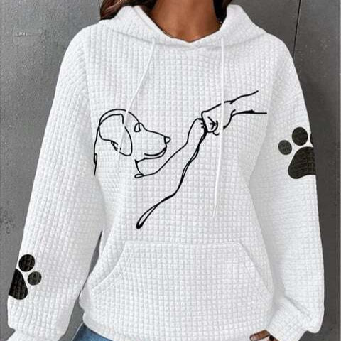 Levoire | Sweat Capuche Style Urbain Blanc