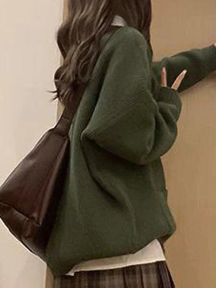 Levoire | Gilet En Tricot Décolleté Uni-Preppy