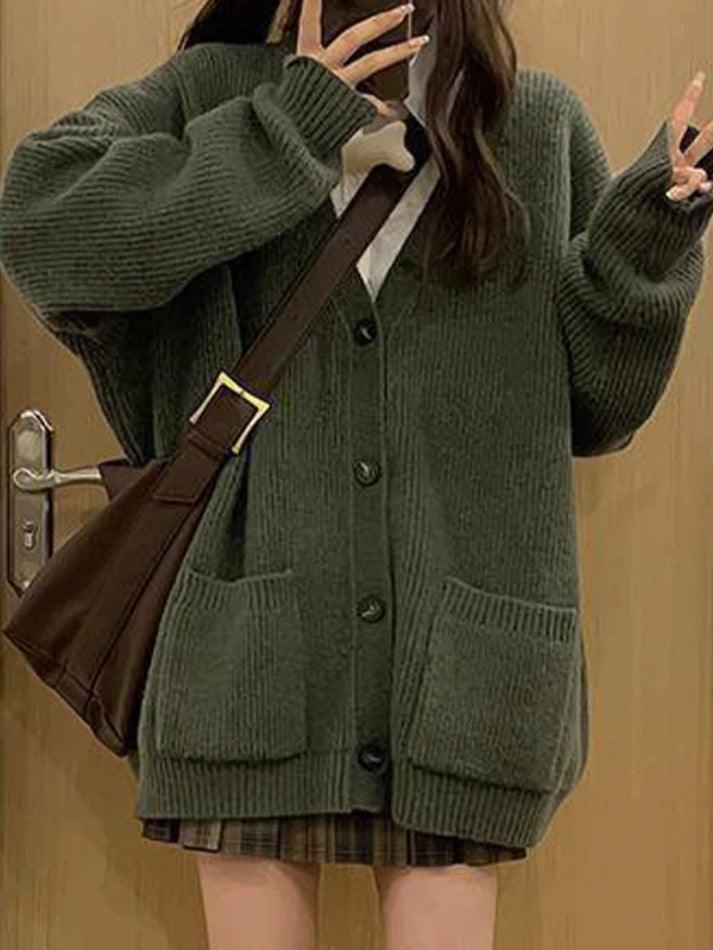 Levoire | Gilet En Tricot Décolleté Uni-Preppy