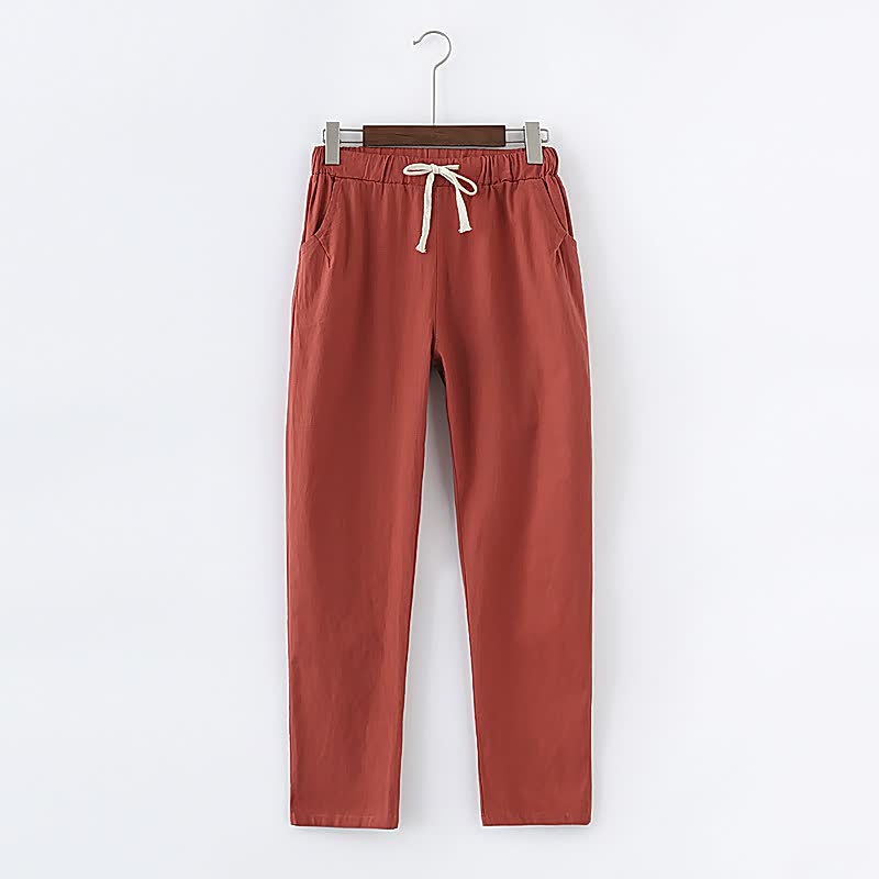 Levoire | Pantalon Classique Pour Femmes Rouge