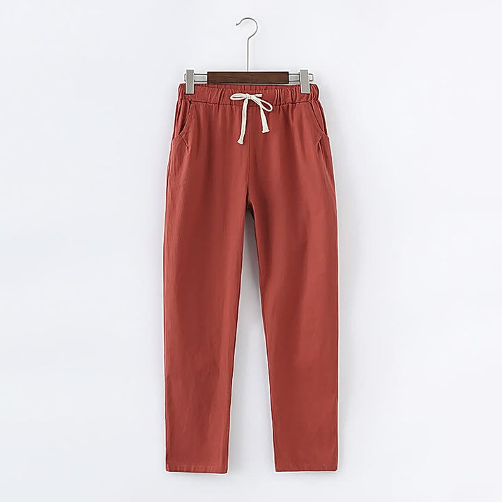 Levoire | Pantalon Classique Pour Femmes Rouge