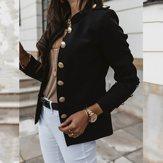 Levoire | Blazer Style Urbain Pour Femmes Noir S