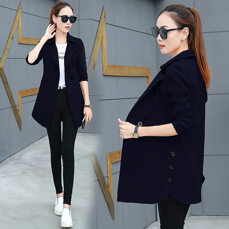 Levoire | Pantalon Taille Haute Élégant Pour Femmes Bleu