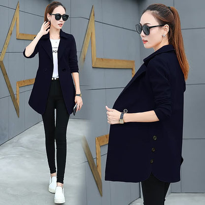 Levoire | Pantalon Taille Haute Élégant Pour Femmes Bleu