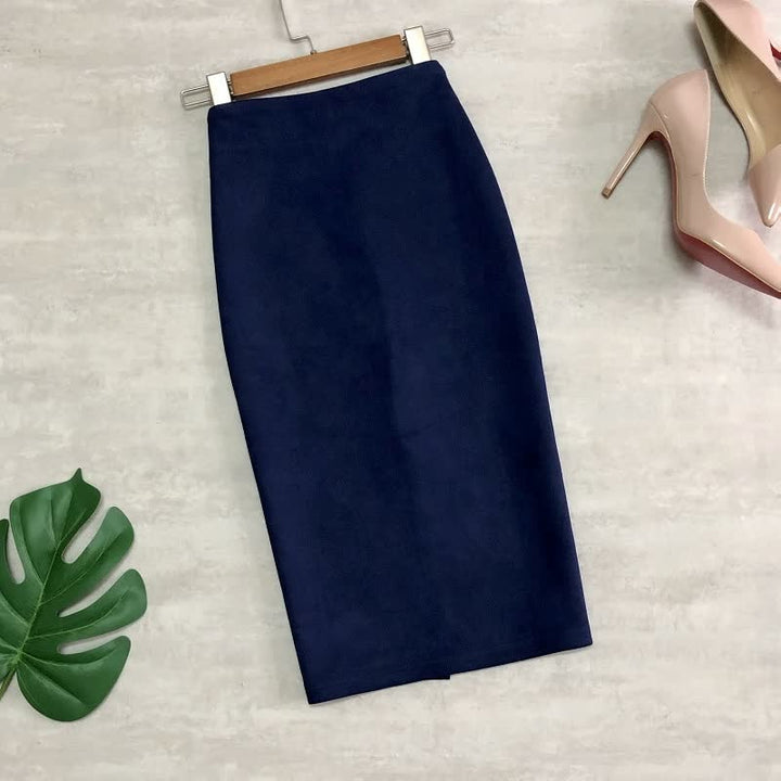 Levoire | Jupe Style Club Pour Dames Bleu Foncé