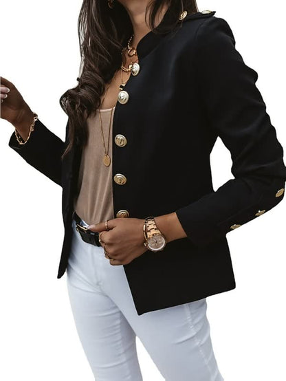 Levoire | Blazer Style Urbain Pour Femmes Noir