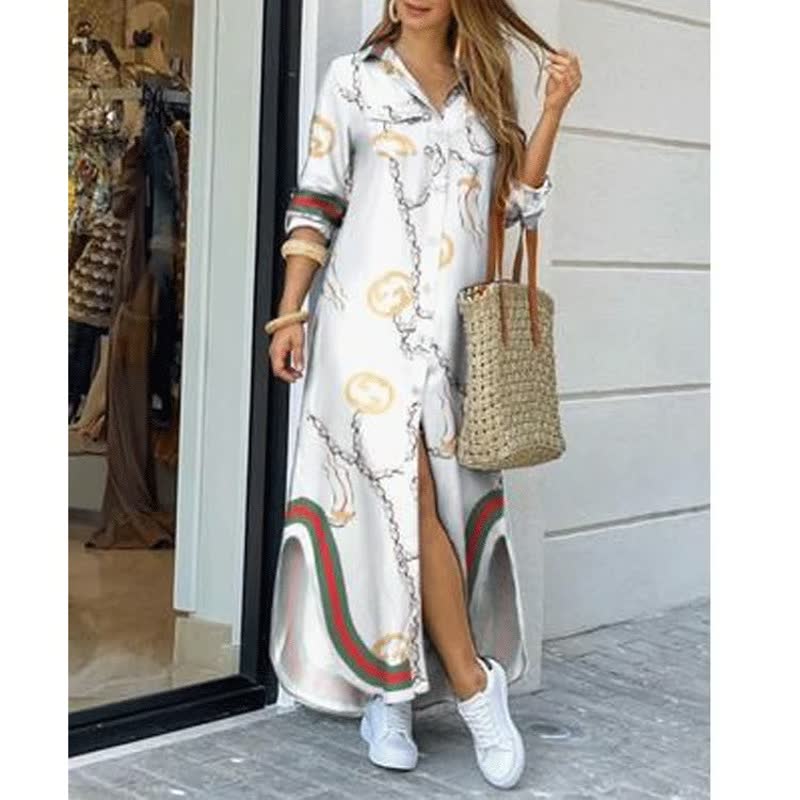 Levoire | Robe De Rue Longue Style Blanc 2