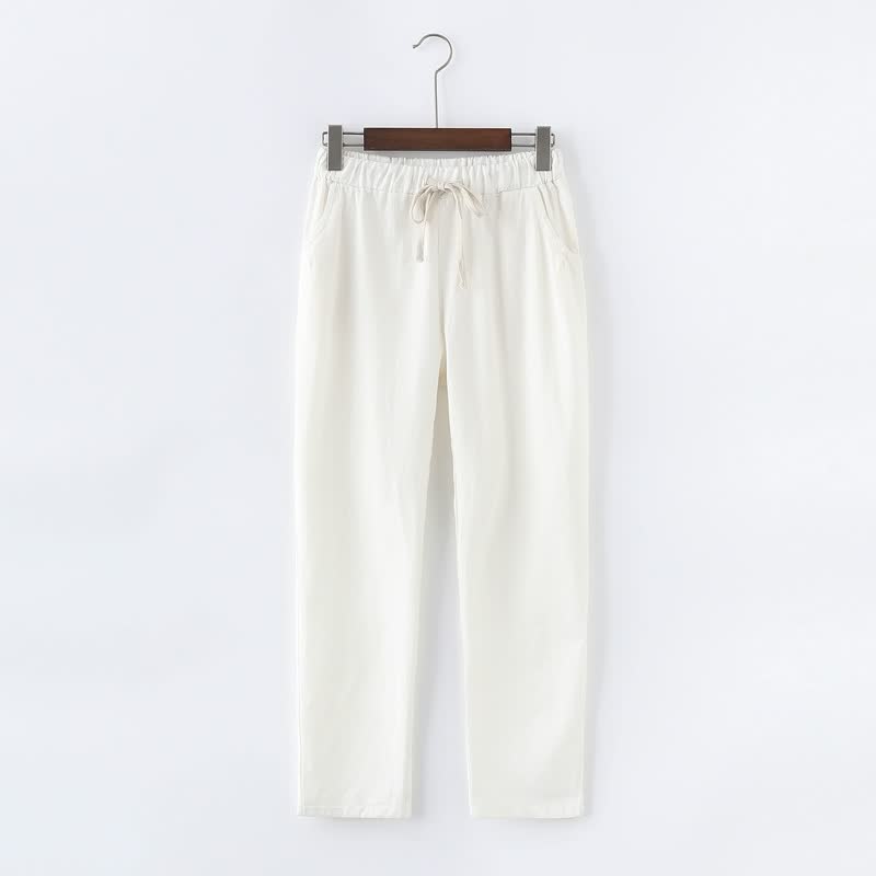 Levoire | Pantalon Classique Pour Femmes Blanc