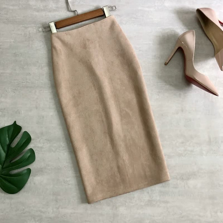 Levoire | Jupe Style Club Pour Dames Profond Abricot
