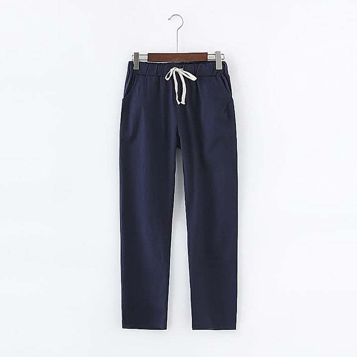 Levoire | Pantalon Classique Pour Femmes Bleu marine