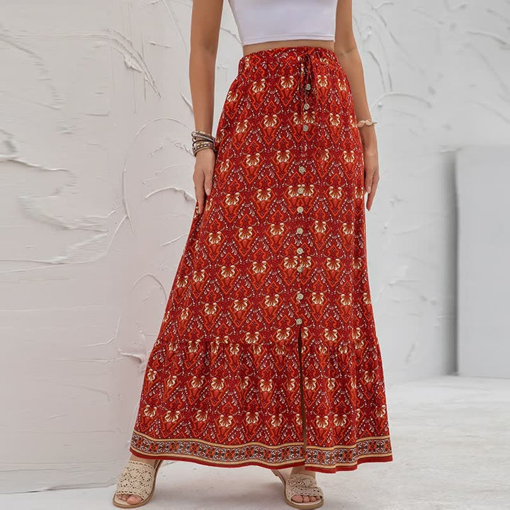 Levoire | Robe Fendue Pour Femmes Rouge
