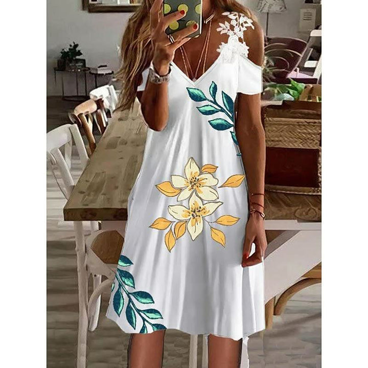 Levoire | Robe Au Design Élégant Blanc