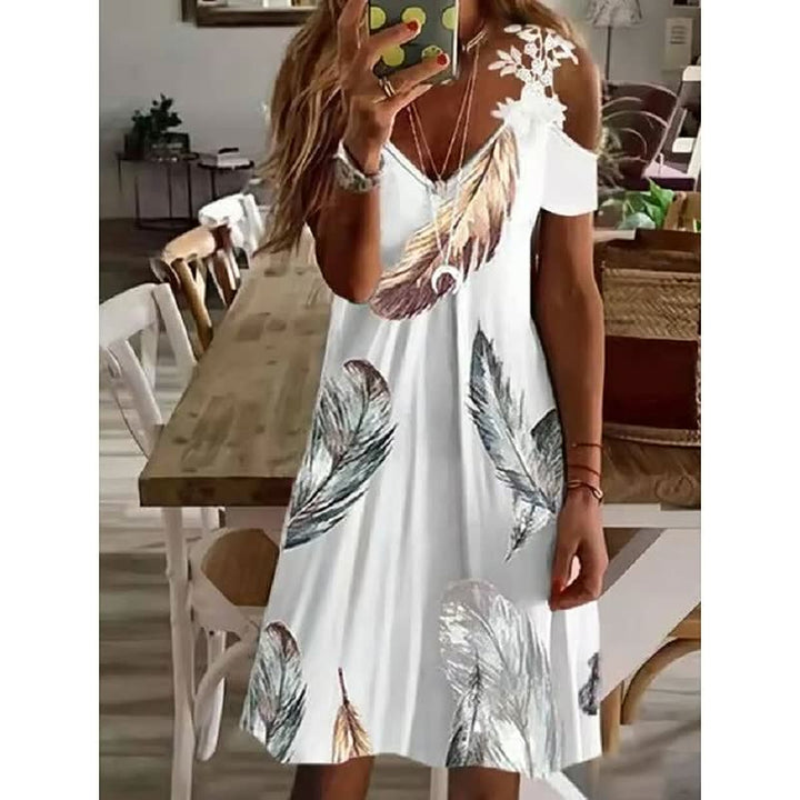 Levoire | Robe Au Design Élégant Marron