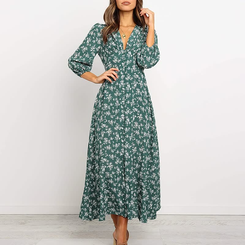 Levoire | Robe Soirée Sexy Élégante Vert