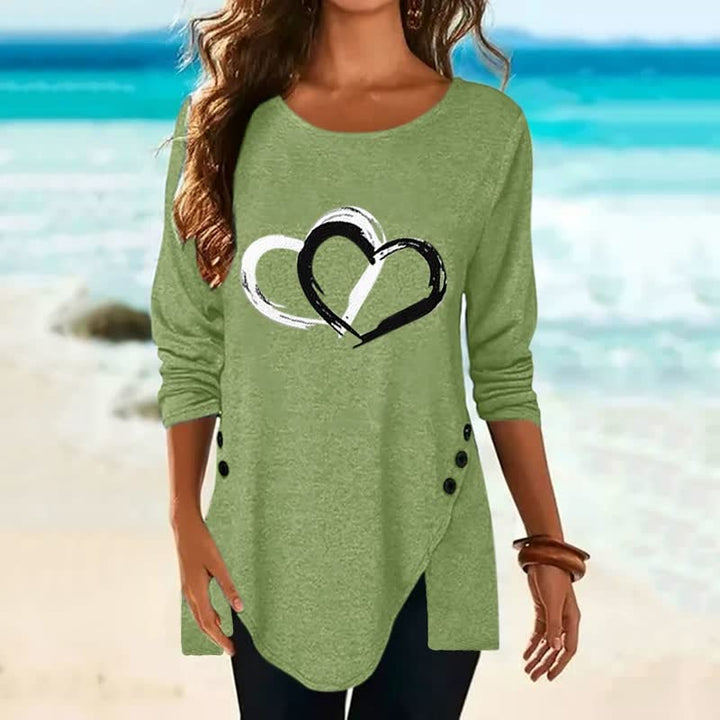 Levoire | Chemise Confortable Et Oversize Pour Femmes Vert