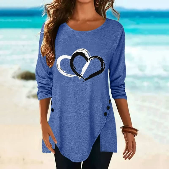 Levoire | Chemise Confortable Et Oversize Pour Femmes Bleu