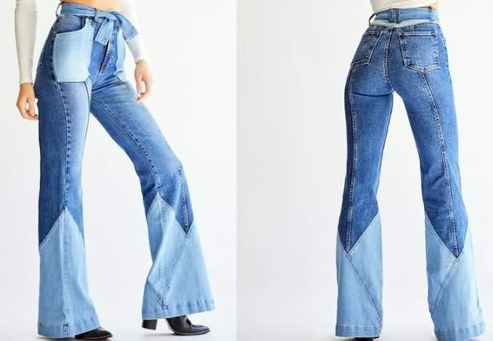 Levoire | Jean À Jambes Évasées Pour Femmes