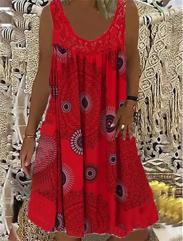 Levoire | Robe Aérée Pour Femmes Rouge
