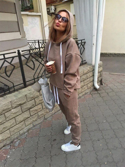 Levoire | Ensemble survêtement avec Confort Ultra et Liberté de Mouvement pour Femmes Marron