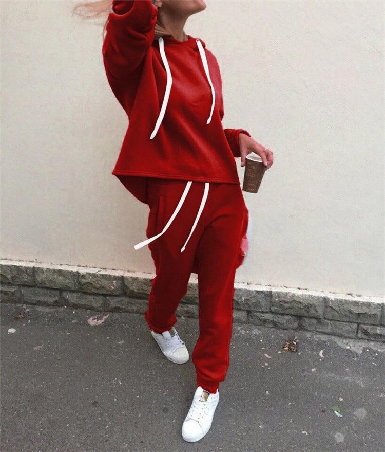 Levoire | Ensemble survêtement avec Confort Ultra et Liberté de Mouvement pour Femmes Rouge