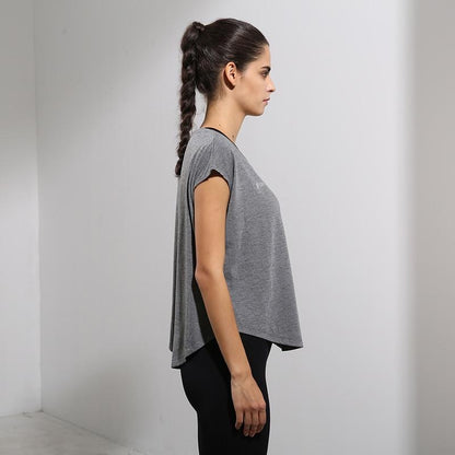 Levoire | T-shirt avec Textile Respirant et Coupe Décontractée pour Femmes