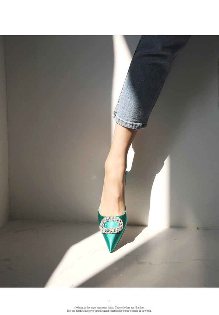 Levoire | Nouveau Stiletto À Bout Pointu Avec Boucle En Strass