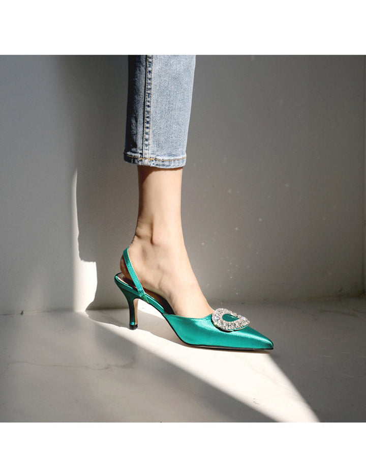 Levoire | Nouveau Stiletto À Bout Pointu Avec Boucle En Strass