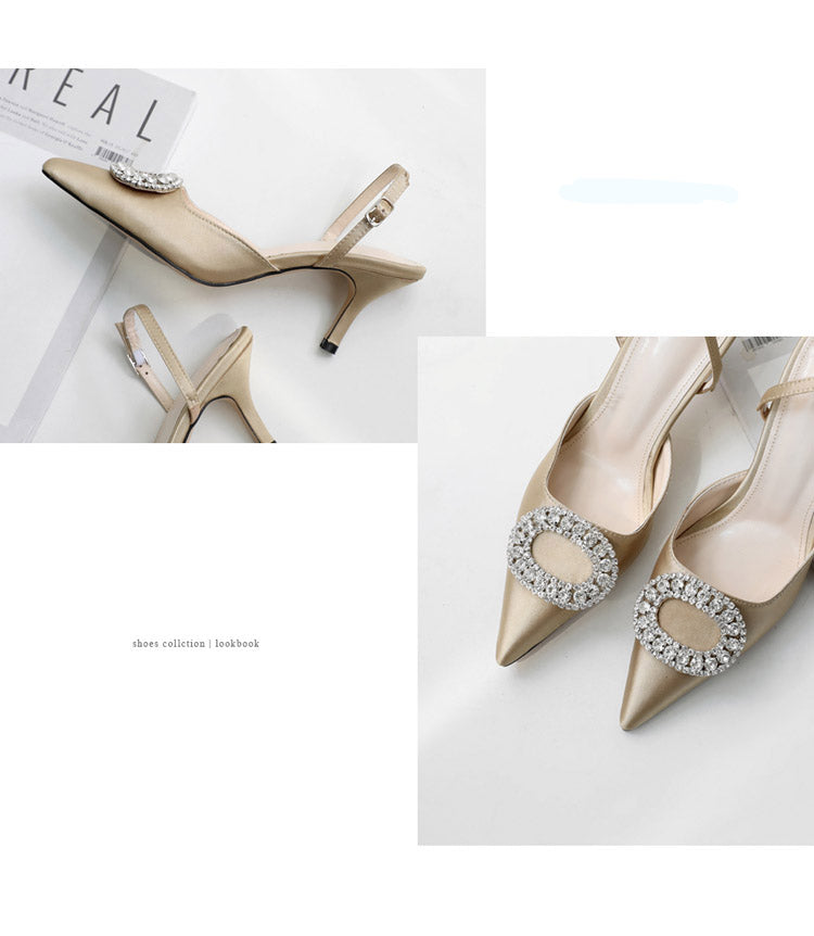 Levoire | Nouveau Stiletto À Bout Pointu Avec Boucle En Strass