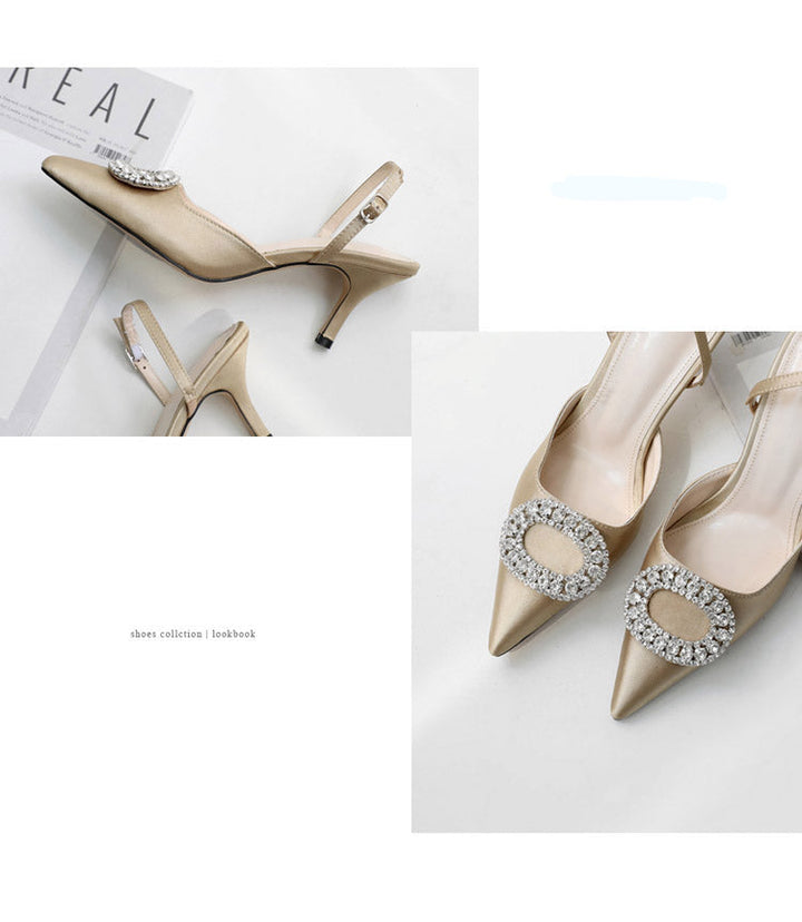 Levoire | Nouveau Stiletto À Bout Pointu Avec Boucle En Strass