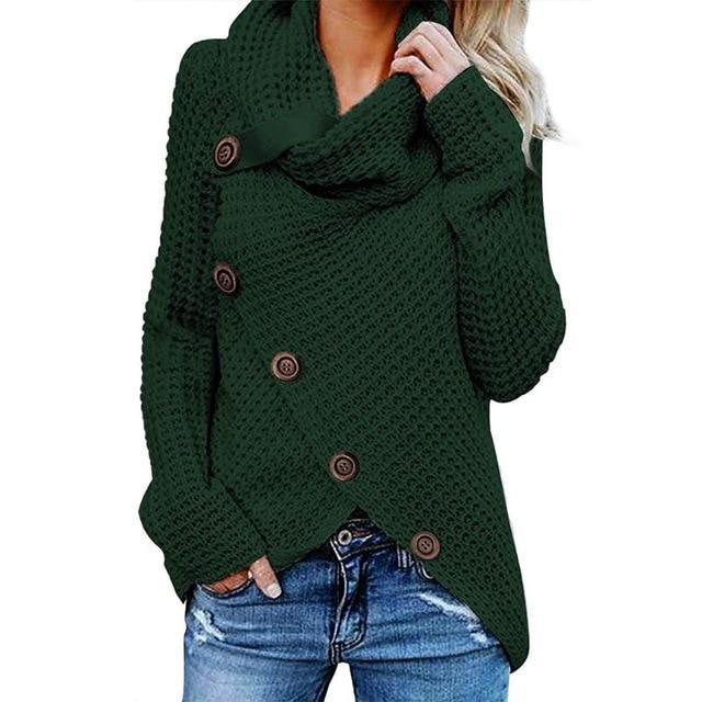 Levoire et haut d'hiver sans effort Vert foncé