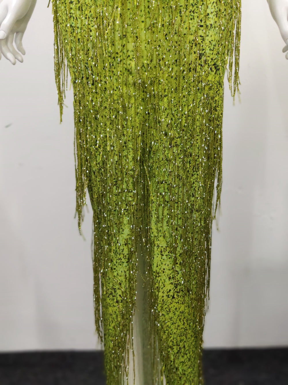 Levoire | Robe Skinny À Franges Pour Soirée Prom