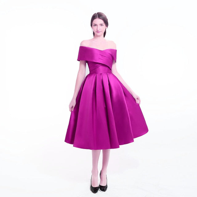 Levoire | Robe En Satin Plissé lilas