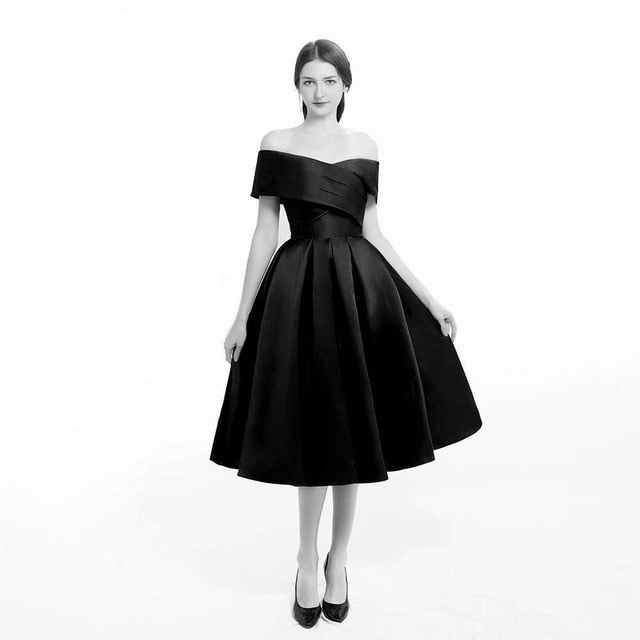 Levoire | Robe En Satin Plissé noir