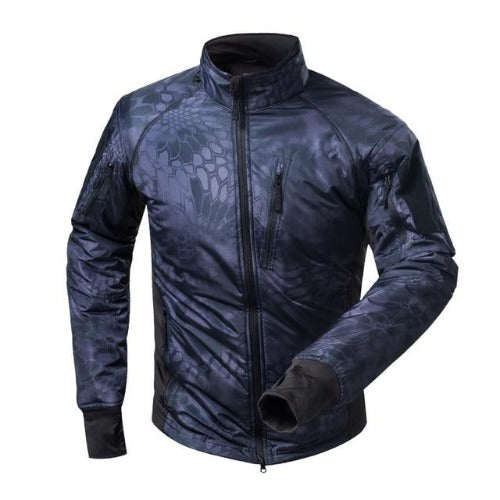 Levoire | Veste Pour Homme Imperméable Bleu camo