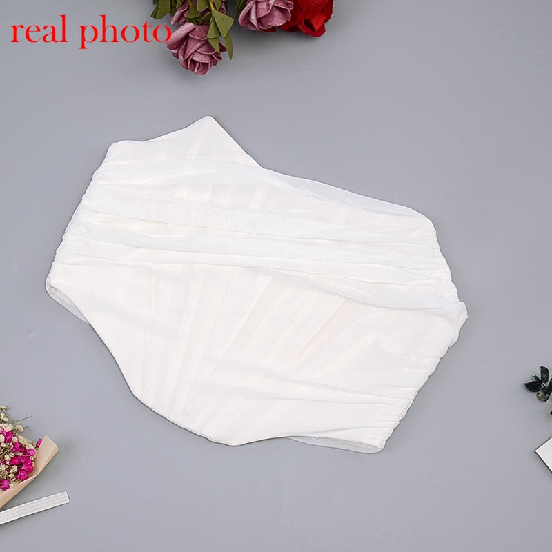 Levoire | Haut Sans Manches Bustier Strapless Crop Top